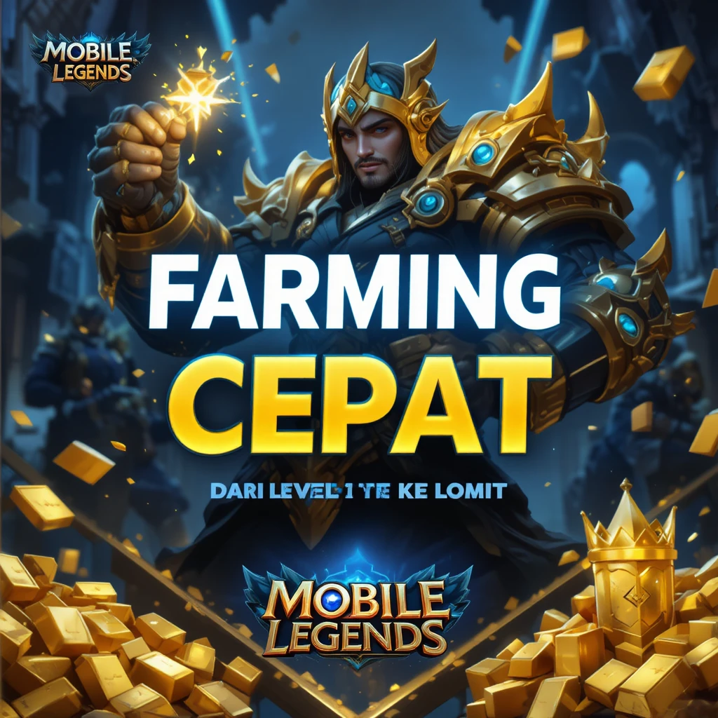 Cara Farming Gold Cepat: Dari Level 1 ke Lord 10 Menit MLBB 2025