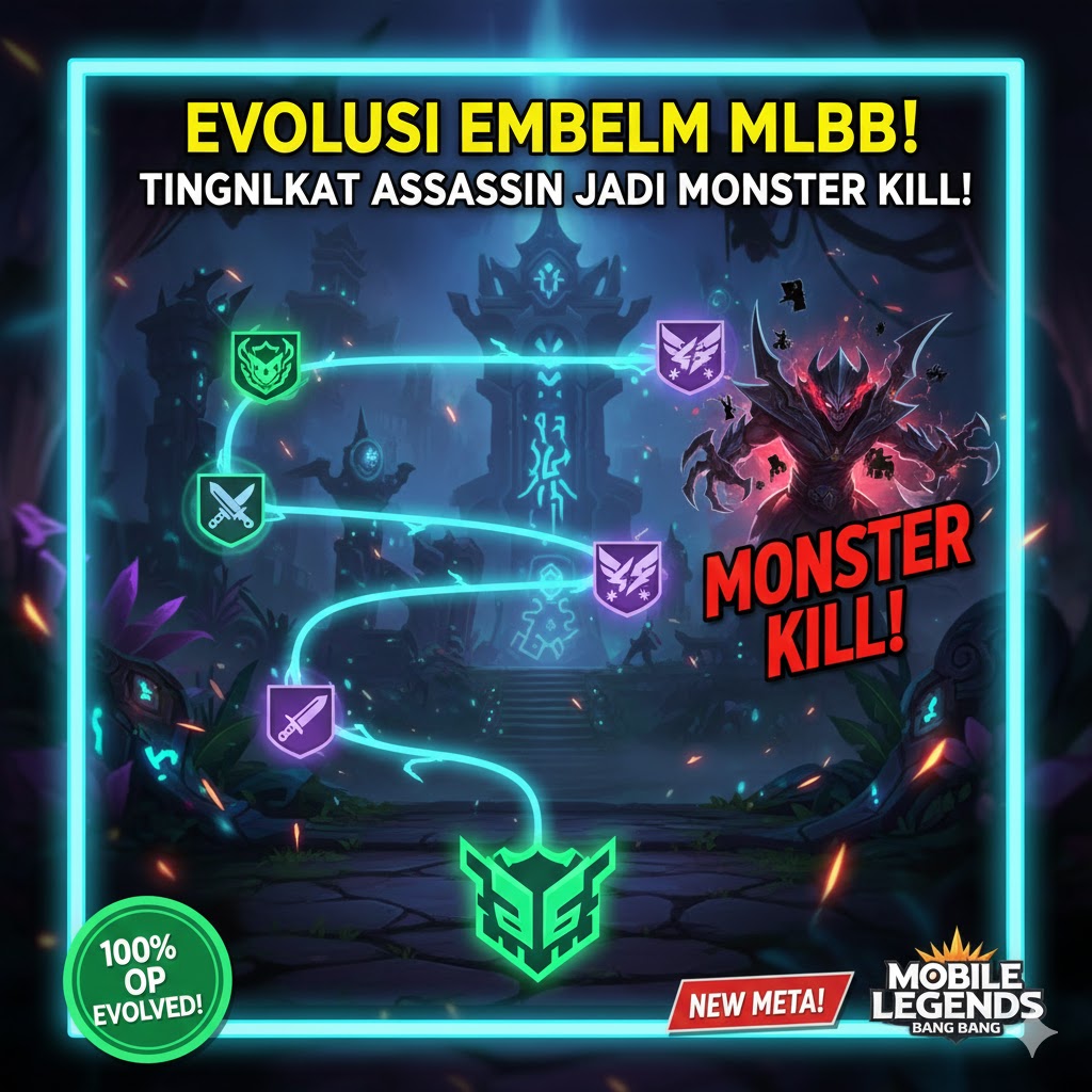 Evolusi Emblem MLBB 2025: Tingkatkan Assassin Jadi Monster Kill Tak Terkalahkan!