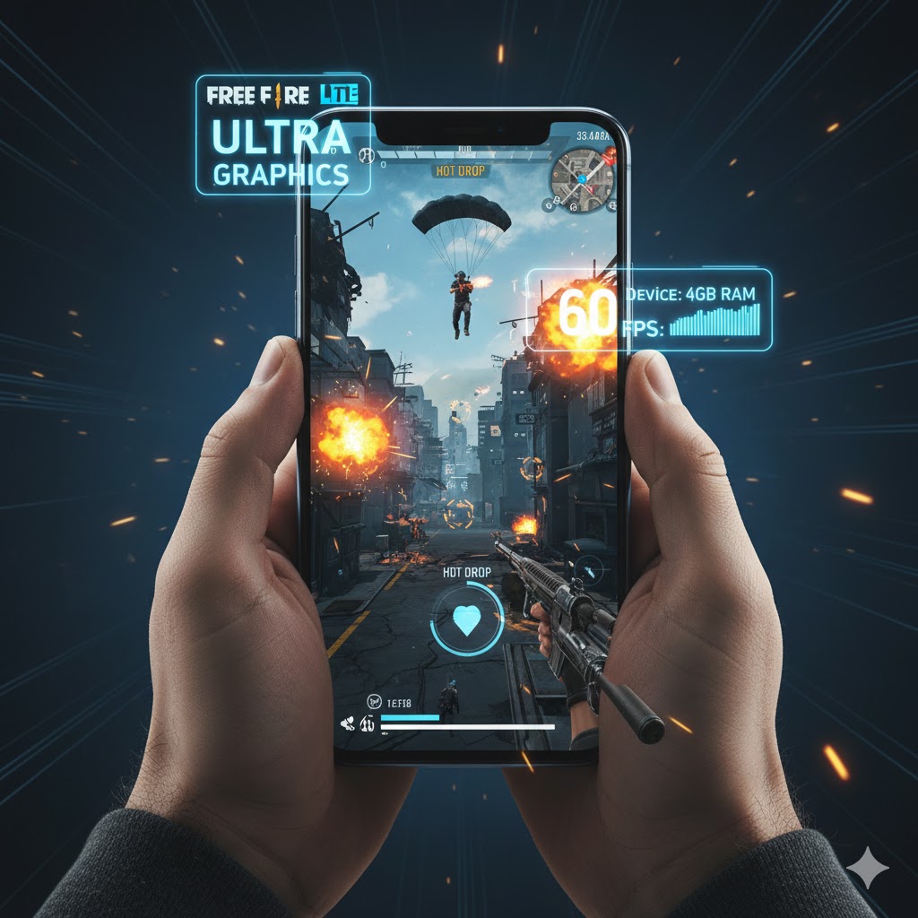 Free Fire Lite: Main di HP 4GB RAM Tanpa Lag Hot Drop!