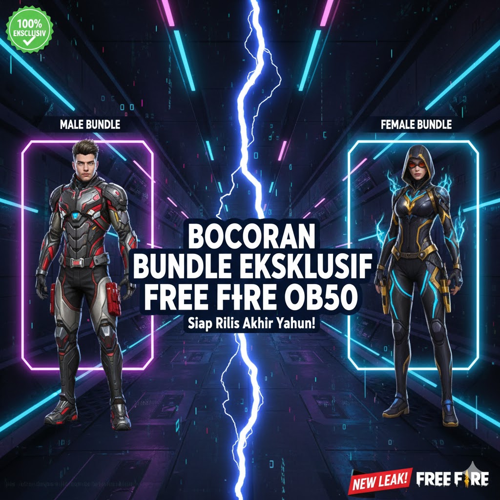 Bocoran Bundle Eksklusif Free Fire OB50, Siap Rilis Akhir Tahun!