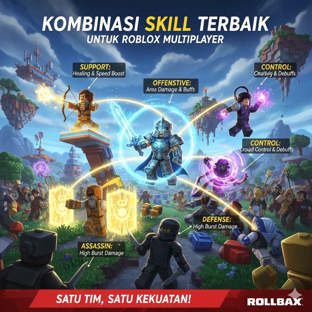 Kombinasi Skill Terbaik untuk Roblox Multiplayer