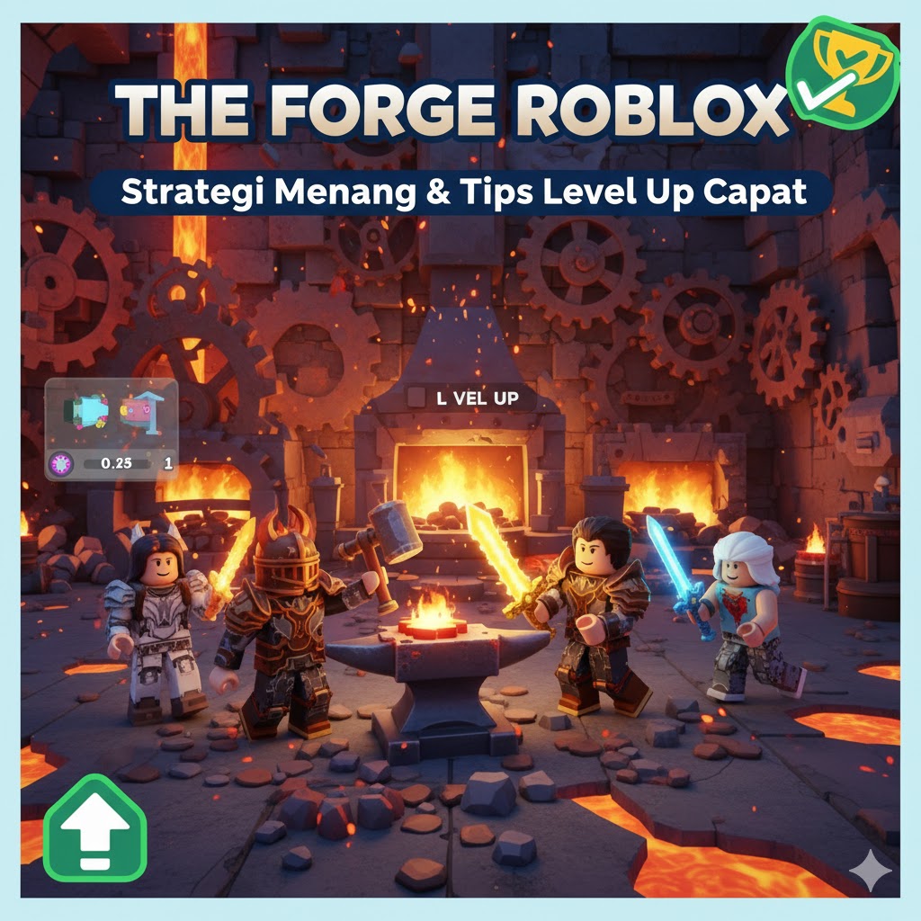 The Forge Roblox: Strategi Menang dan Tips Level Up Cepat