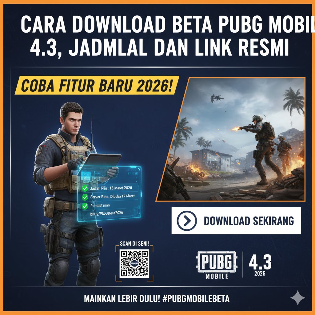 Cara Download Beta PUBG Mobile 4.3, Jadwal dan Link Resmi