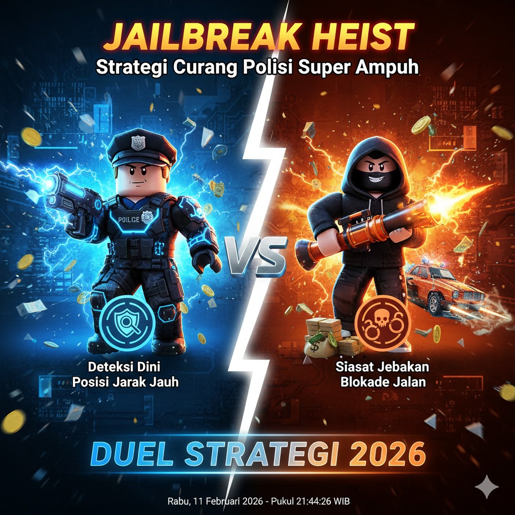 Jailbreak Heist: Strategi Curang Polisi Super Ampuh 2026
