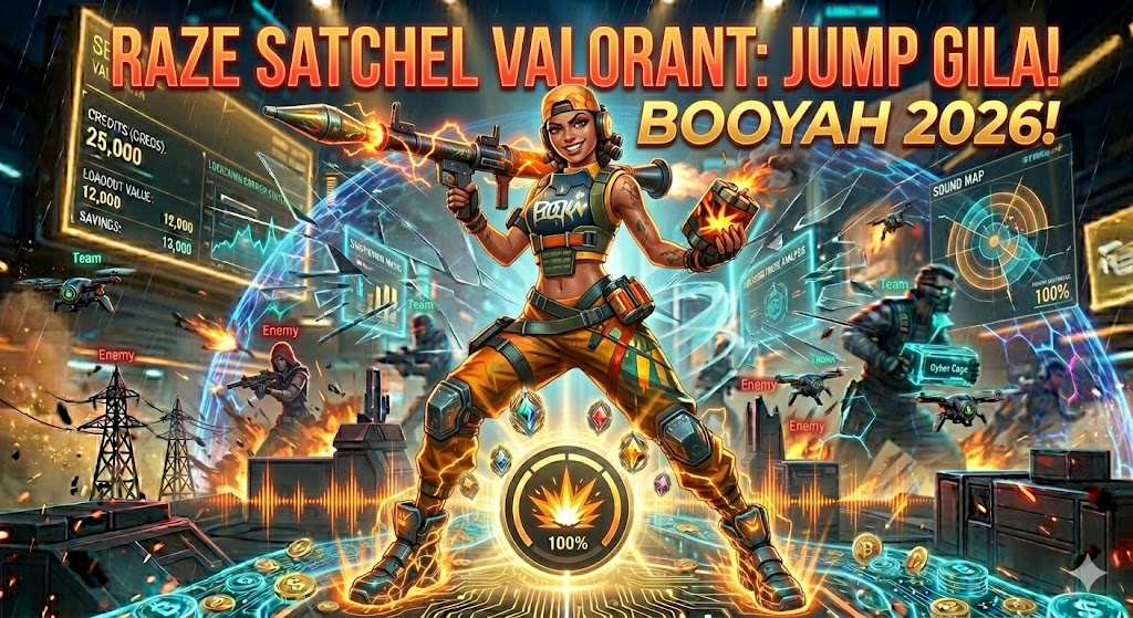 Raze Satchel Valorant: Jump Gila Booyah 2026!