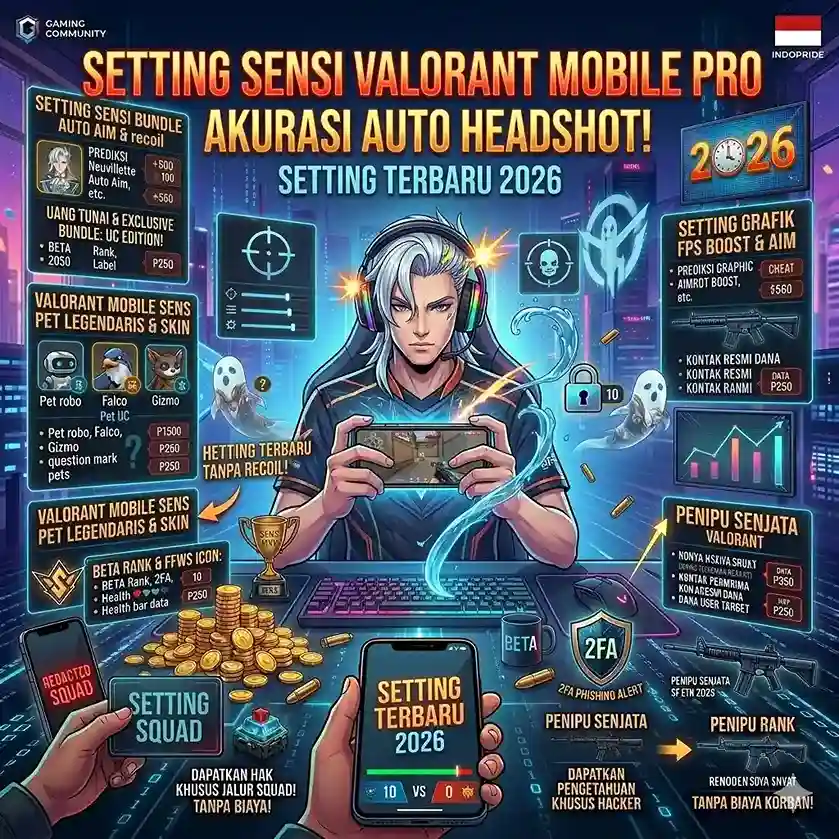 Setting Sensi Valorant Mobile Pro Terkini 2026 – Aim Godlike!