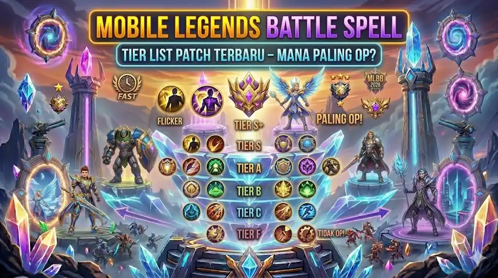 Tier List Spell Mobile Legends Patch Terbaru – Mana yang Paling OP?